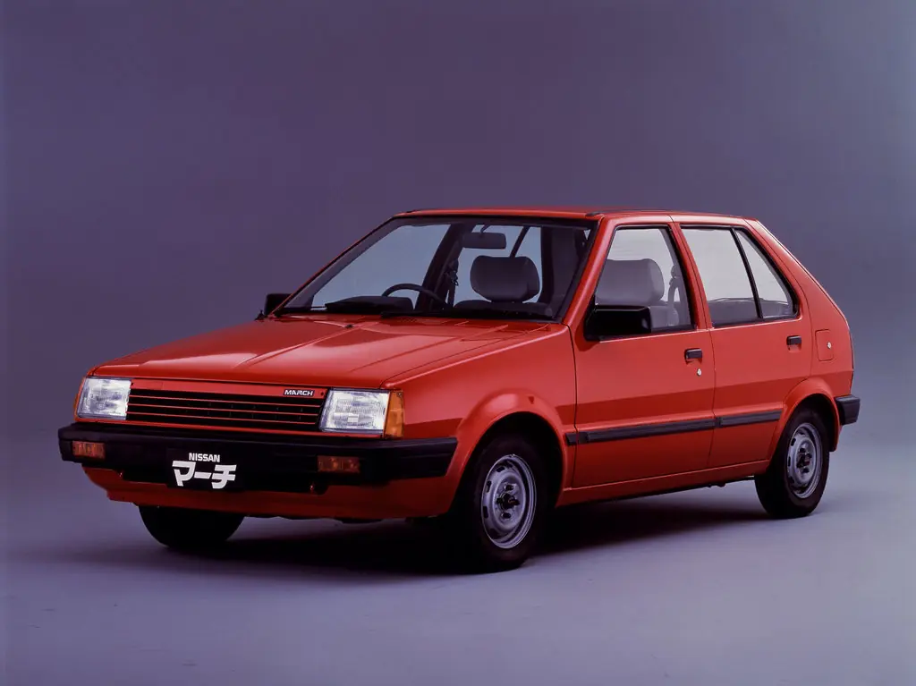 Nissan March (K10) 1 поколение, хэтчбек 5 дв. (09.1983 - 01.1985)